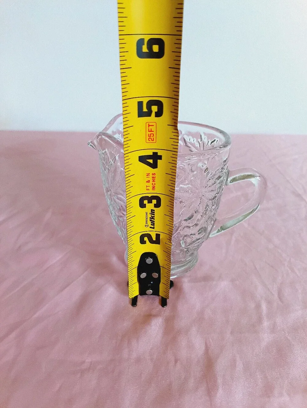 PRINCESS HOUSE FANTASIA CLEAR GLASS CREAMER